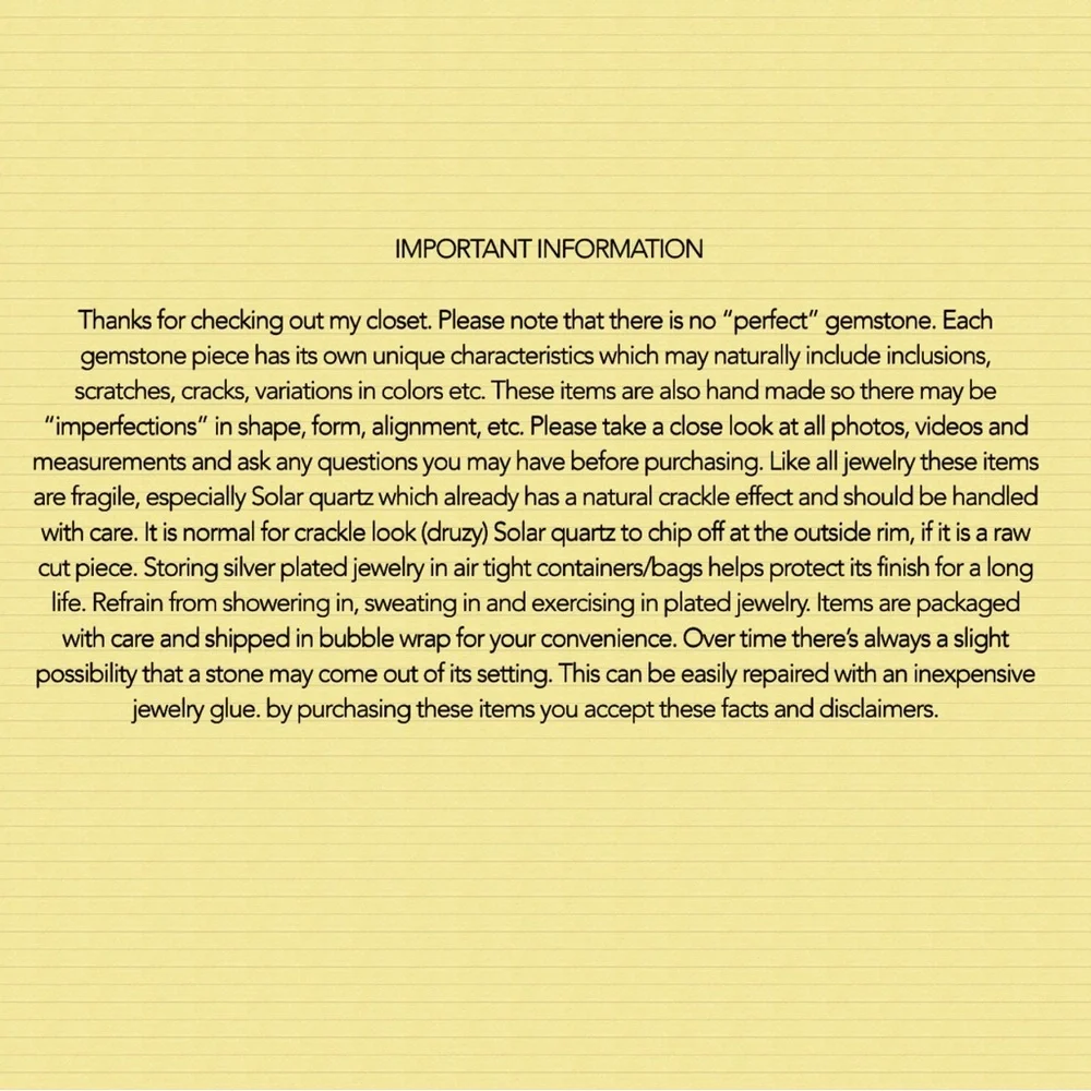 Rainbow Solar Quartz 925 Large Gemstone Necklace & Bracelet Set - Picture 8 of 8